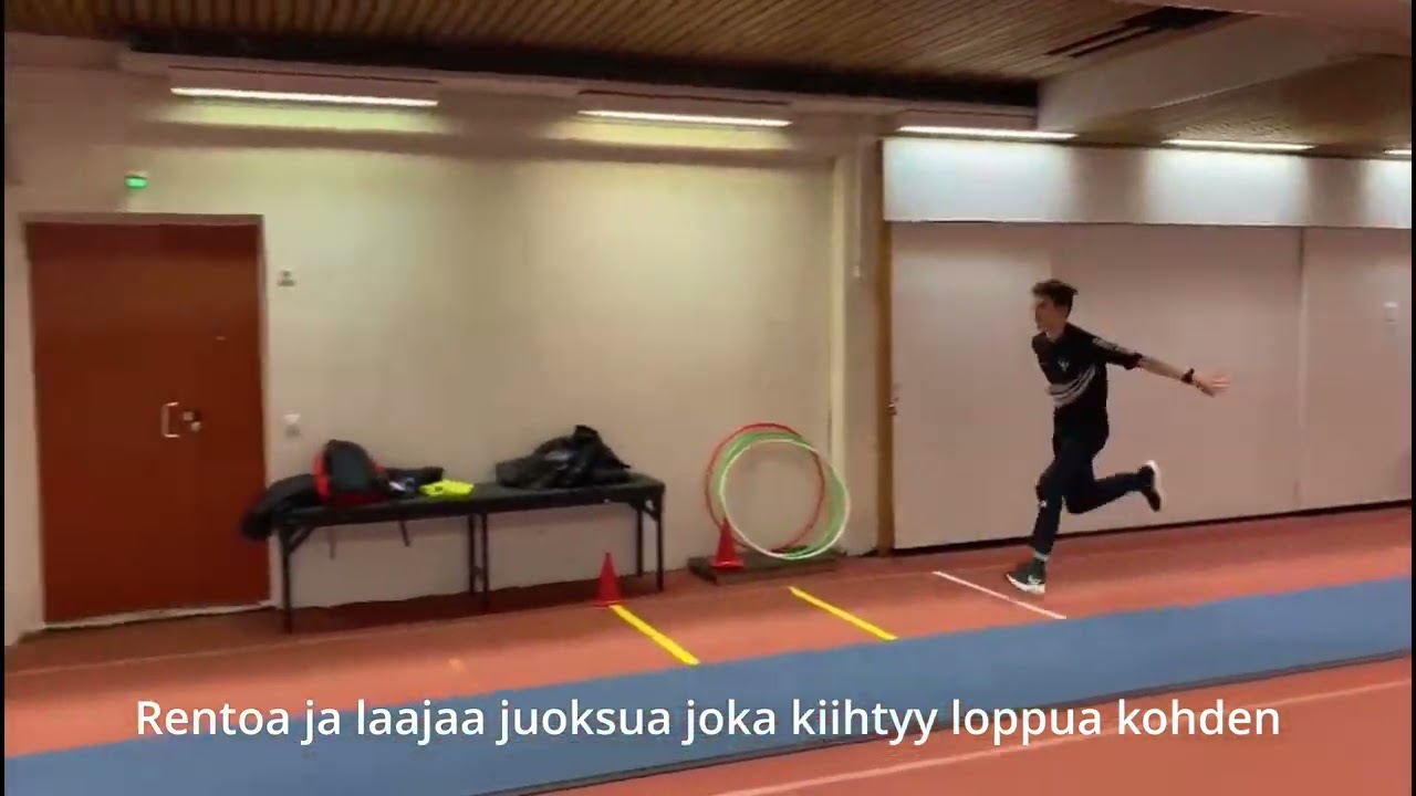 Yleisurheilun opetusvideo - Kolmiloikka