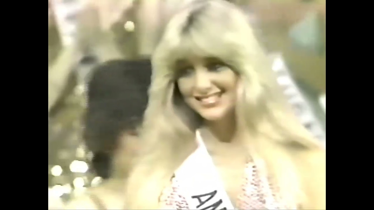 Miss International 1982 -  Christie Ellen Claridge (U.S.A) 1080 Quality 