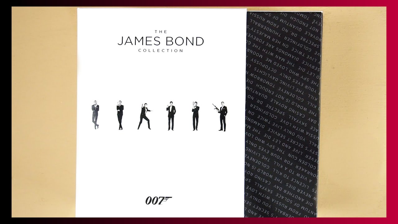 Unboxing The Complete James Bond Blu Ray Collection || 24 Discs Set