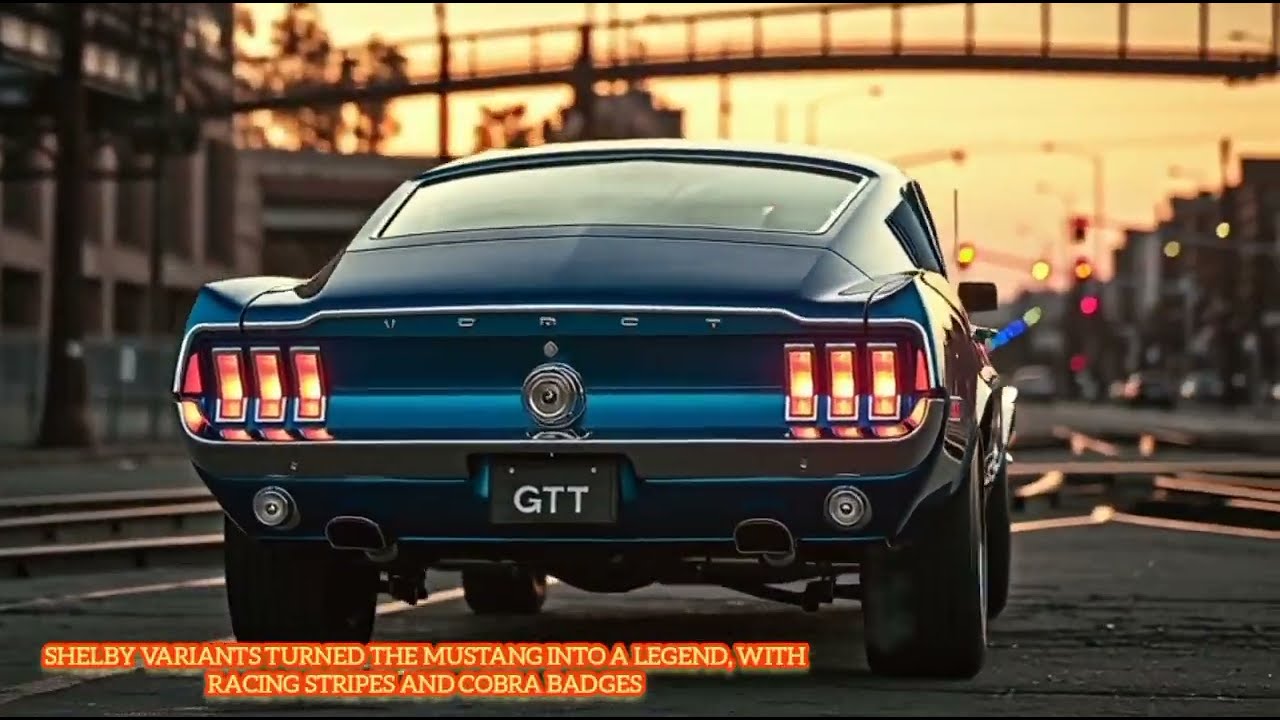1967–1968 Ford Mustang Evolution: Iconic First-Gen Facelift & Shelby Muscle Cars Explained