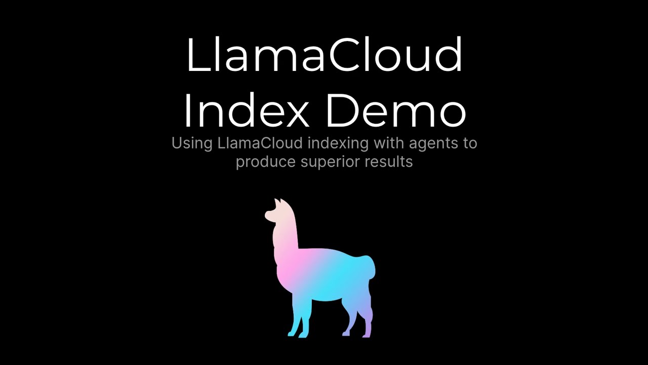 Демонстрация индекса LlamaCloud