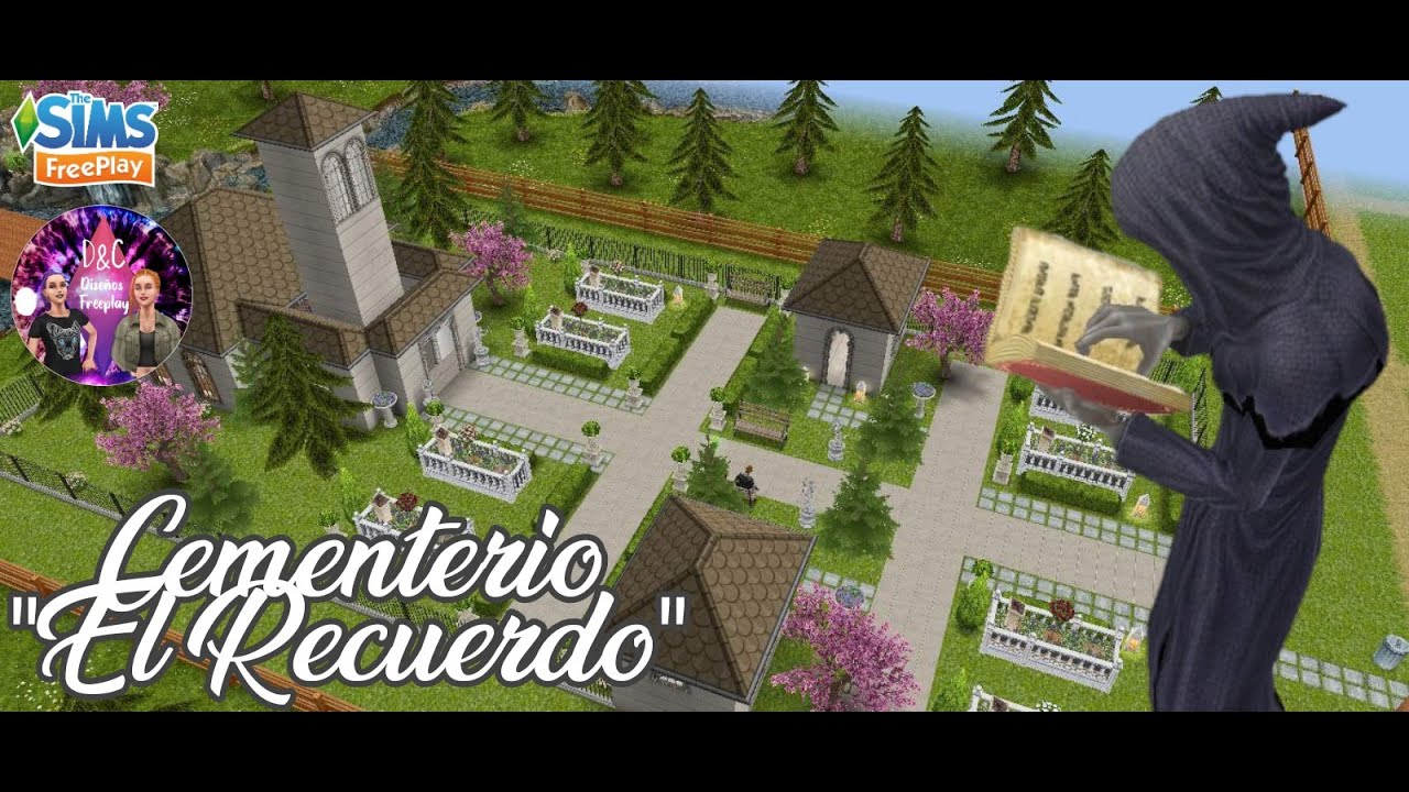CEMENTERIO EL RECUERDO 🌳✝️ | The Sims FreePlay | by Danita Sims ✨
