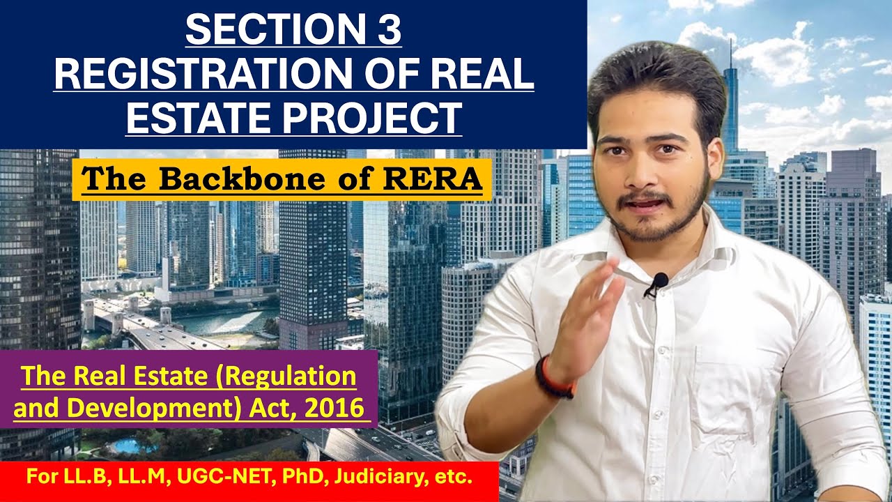 When is RERA Registration Compulsory? | Section 3 RERA Act 2016 Explained