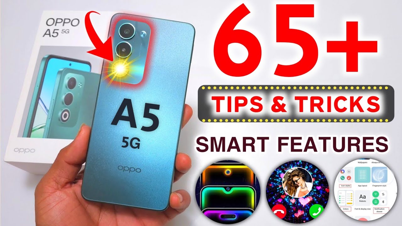 Oppo A5 5G Tips and Tricks | Discover 65+ Oppo A5 5G Features You Never Knew Existed