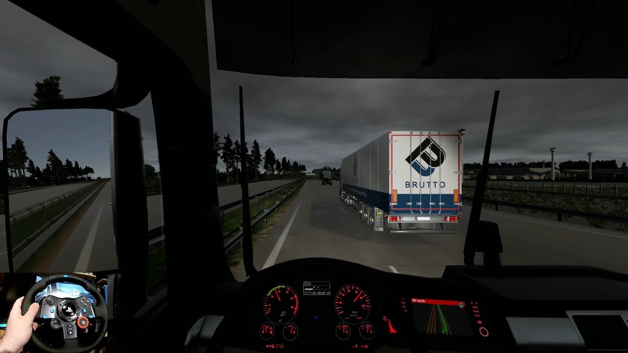 On The Road: Truck Simulator | Hanover - Magdeburg | Logitech G29 Gameplay
