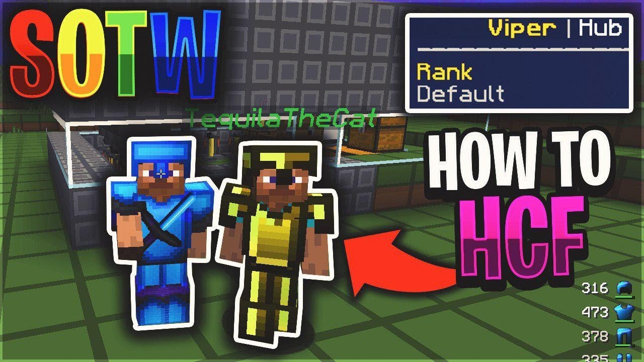 *РЕАЛЬНЫЙ* Как пройти HCF (без ранга, ключей и наборов) #1 - SOTW | Minecraft HCF