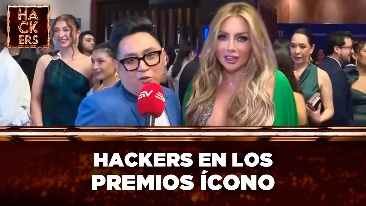 Hackers se hizo presente en los Premios Ícono 2026 | LHDE | Ecuavisa