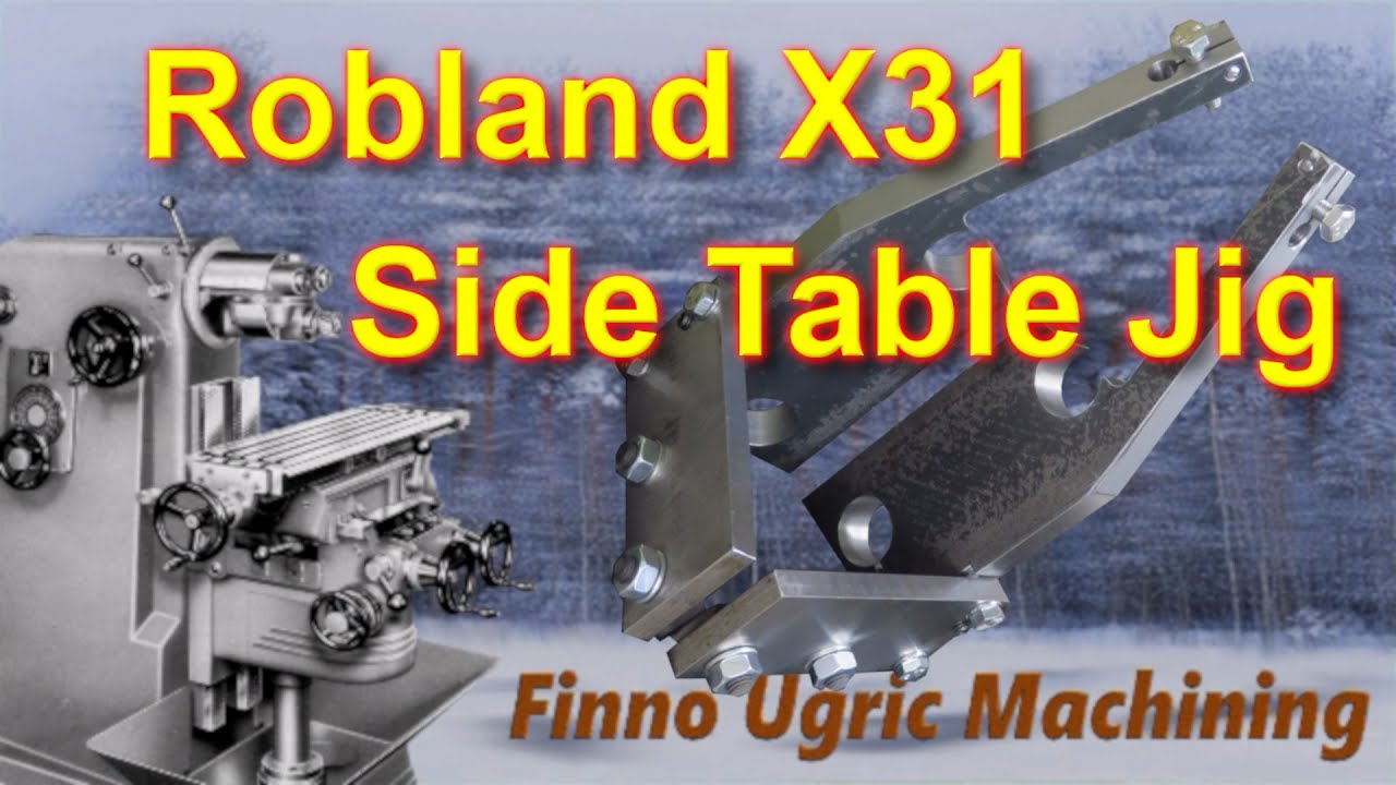 Side table alignment jig for Robland X-31