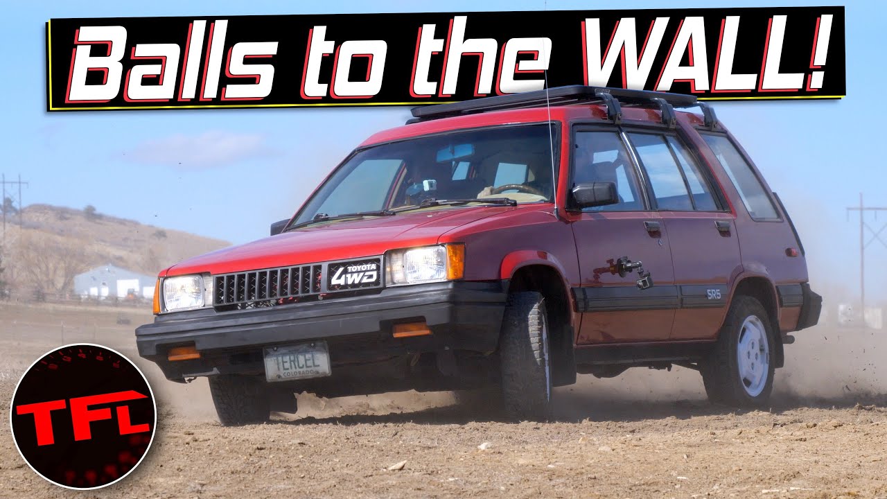 Toyota Tercel — забытый внедорожник, о котором вы никогда не задумывались: как он ведет себя на б...