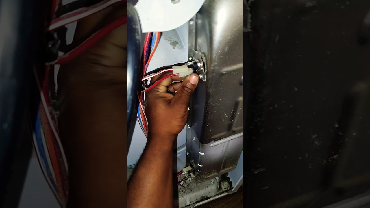 Secadora no calienta (cambio de termostato) #tutorial #reparar #secadora