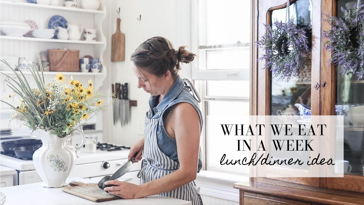 What We Eat in a Week | Lunch and dinner ideas