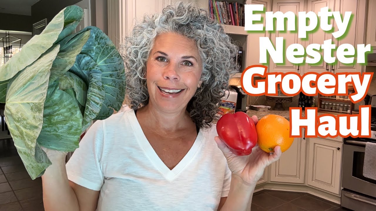 Meal Plan + Grocery Shop With Me | Empty Nester Grocery Haul 🥬🍅