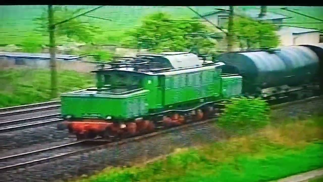 Reichsbahn - Erinnerungen: die letzten " Eisenschweine"(BR 254) des Bw Engelsdorf.