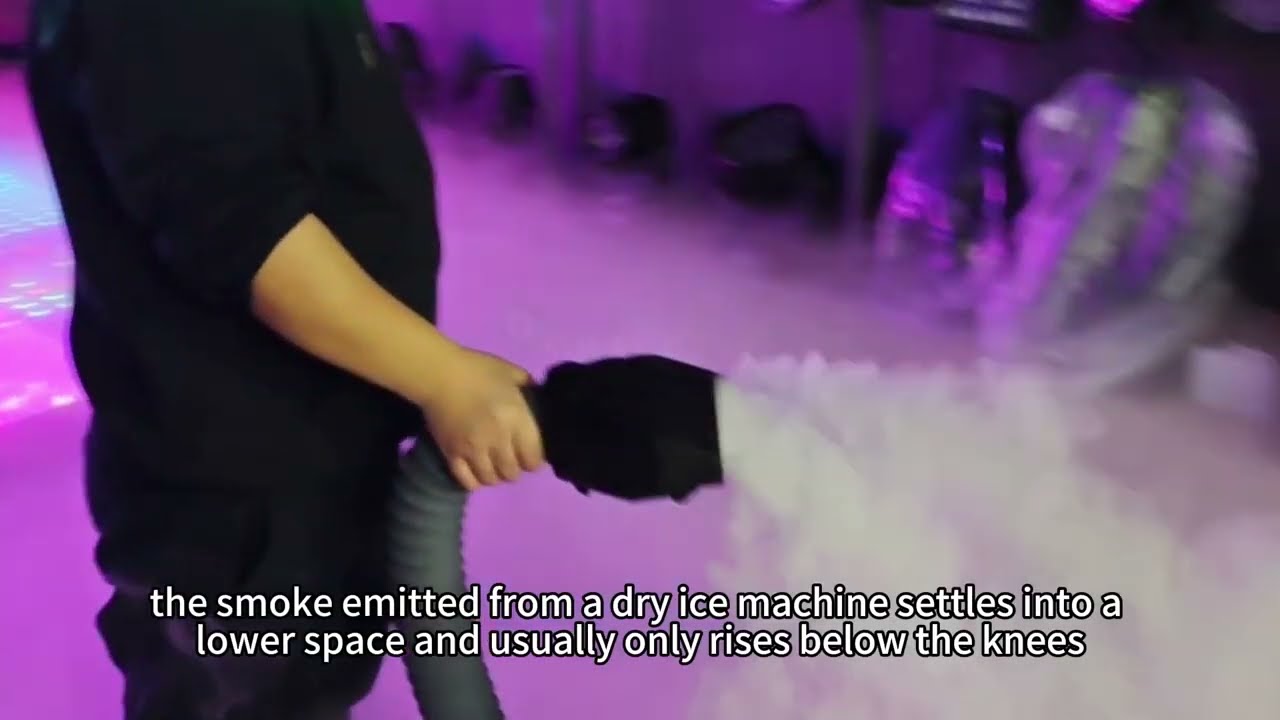 Igracelite 6000W temperature controllable low fog dry ice fog machine effect display（GY-D6000）