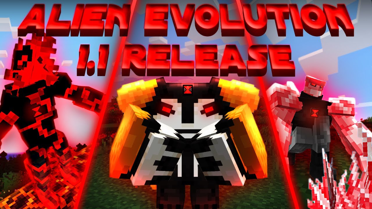 ALIEN EVOLUTION ТОЛЬКО ЧТО ОБНОВЛЕНО!!! - Minecraft Alien Evolution