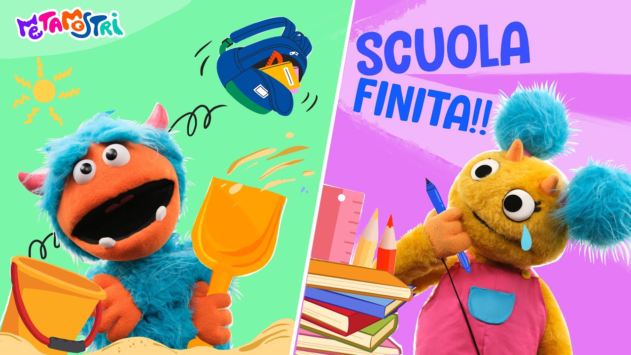 ULTIMO GIORNO DI SCUOLA DEI METAMOSTRI 🥳🎒INIZIA L'ESTATE ☀️🌊⛱️