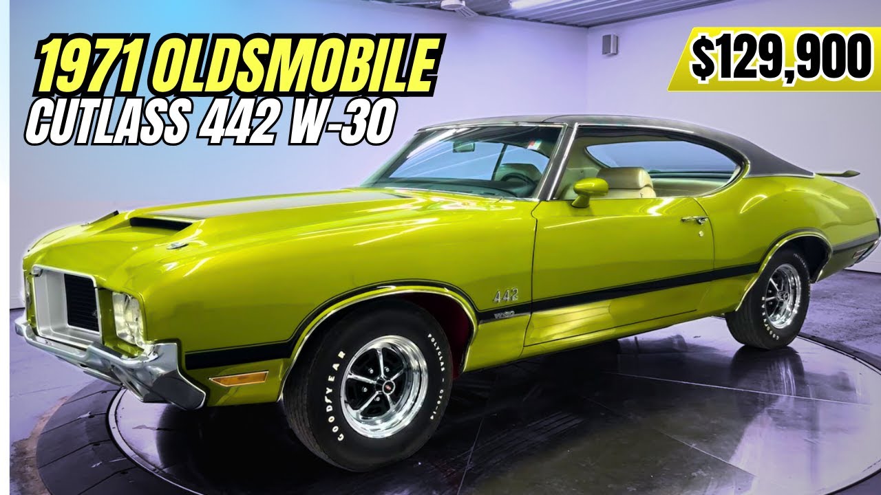Oldsmobile Cutlass 442 W-30 1971 года | Номера соответствуют 455 | Продаётся восстановленный масл...