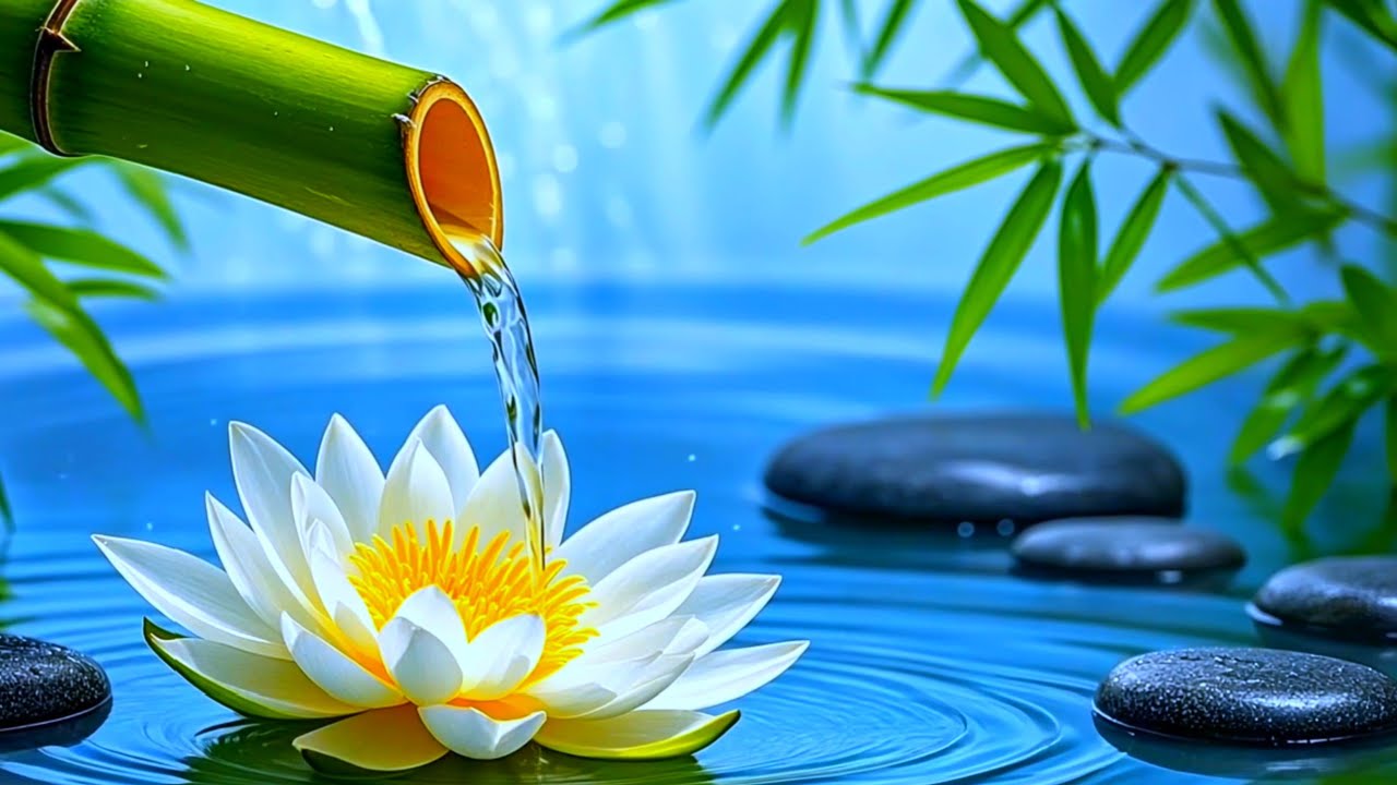 Relaxing Sleep Music for Insomnia Relief 😴 Healing Piano Music, Soothing Water Sounds, Study Music