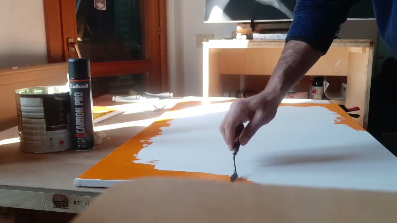 LORENZO FABRIANI - Making of Rothko's painting 