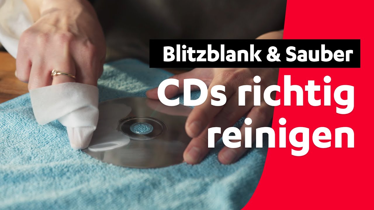 CDs reinigen: Tipps, die Silberlinge glänzen lassen | Teufel Tutorials