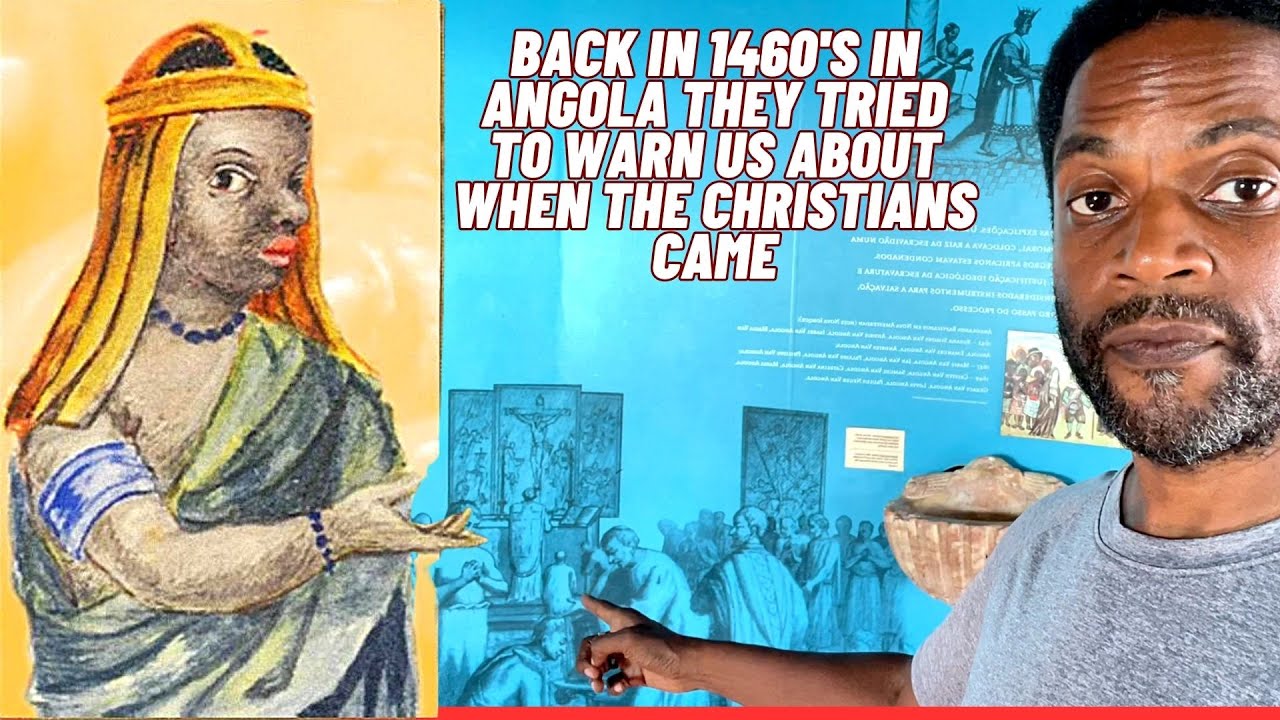 Museum in Angola shows what Christians did and forced Africans to do before slavery.