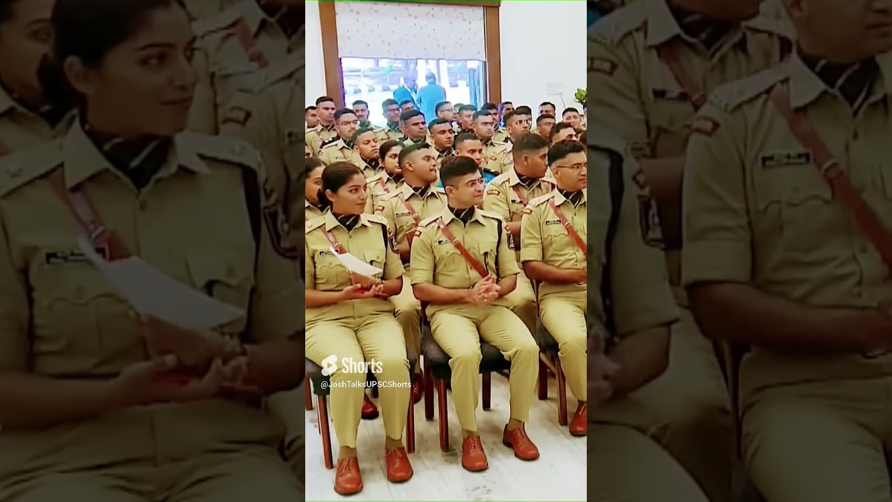 IPS Officer Swag 😎🤟 in all IPS Officers |  Josh Talks UPSC 