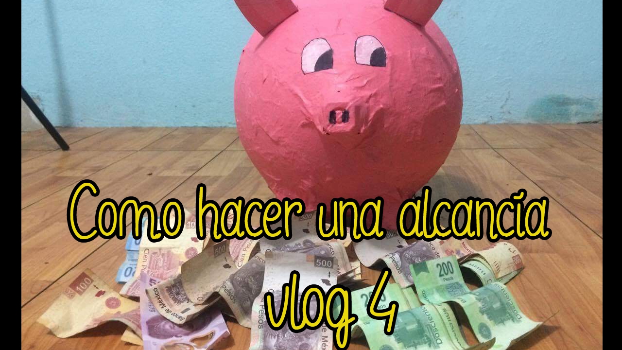Como hacer una alcancía de papel