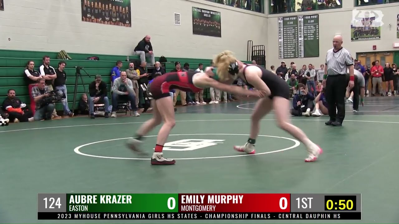 2023 PA Girls final - 124 - Aubre Krazer (Easton) vs Emily Murphy (Montgomery)