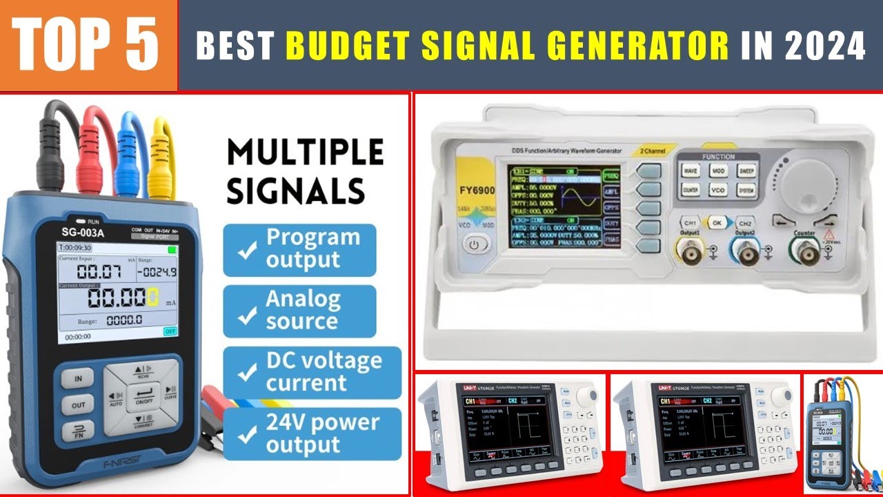 BEST Signal Generator In 2024 - Top 5 Best budget function generator