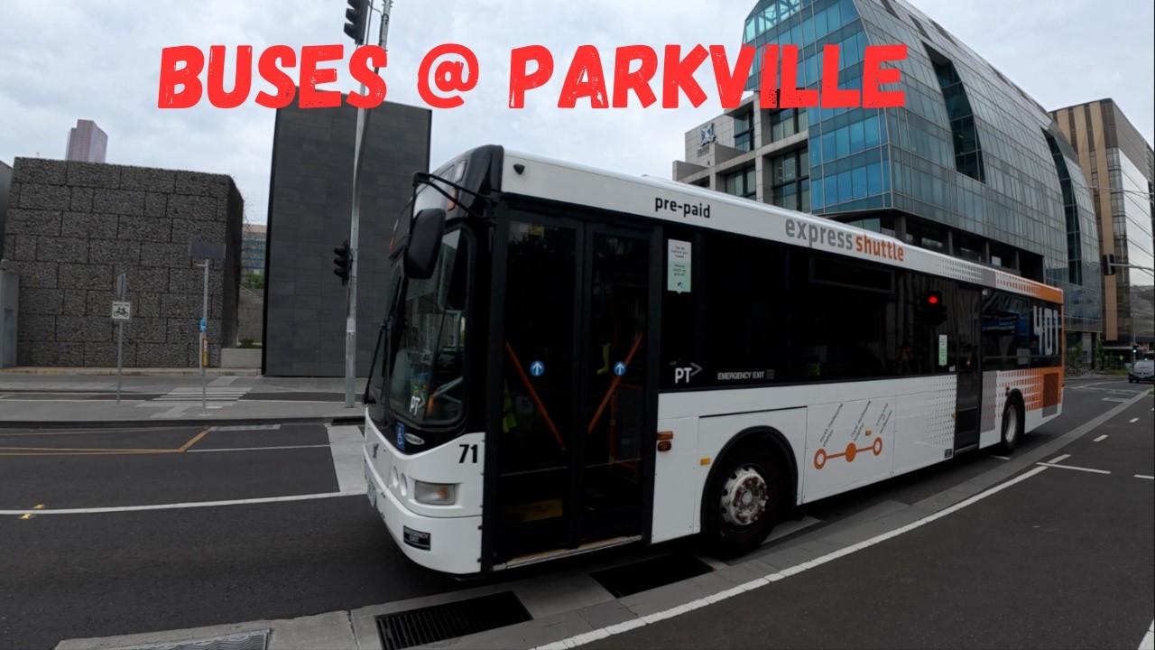 Buses @ Parkville, Melbourne January 2026
