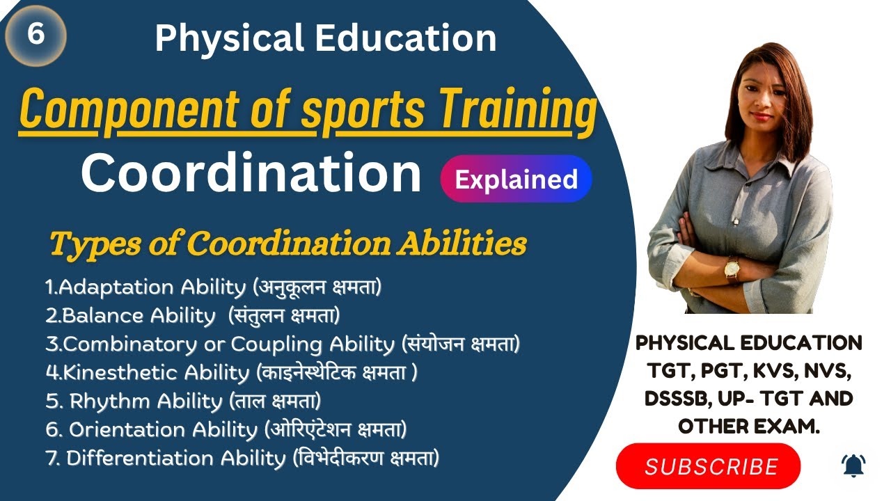Coordination – Component of Sports Training | Physical Education