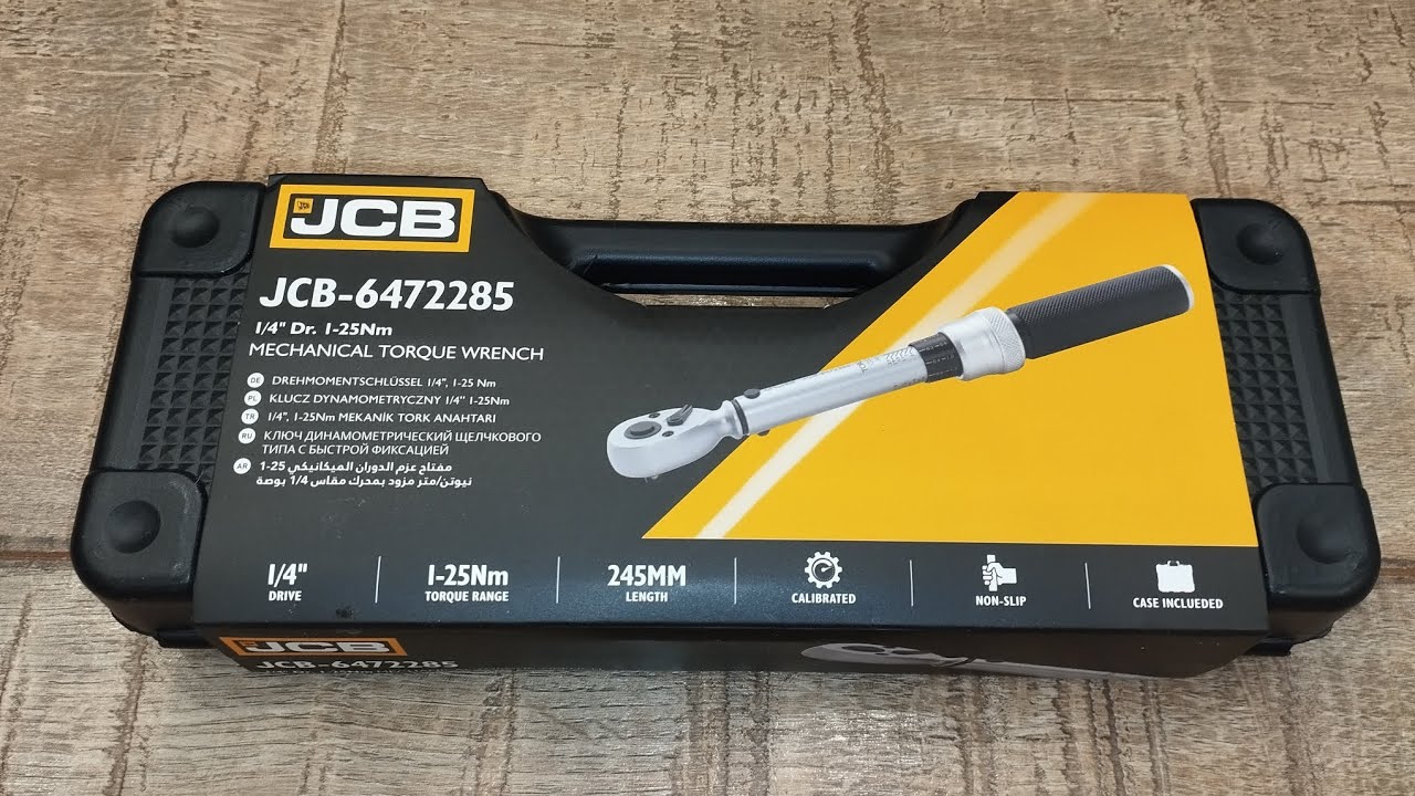 Ключ динамометрический JCB-6472285 1/4