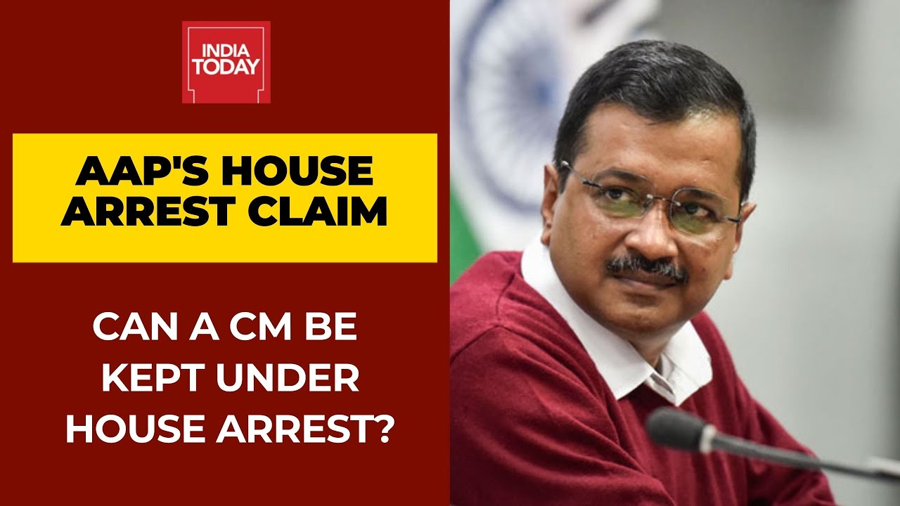 High Drama At Arvind Kejriwal's Residence; Can A Chief Minister Be Held Under House Arrest?