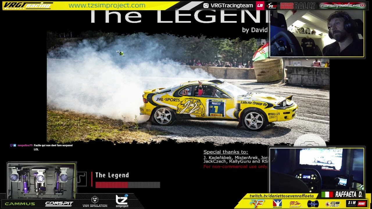 Rally Legend stage on Richard Burns Rally by RSF