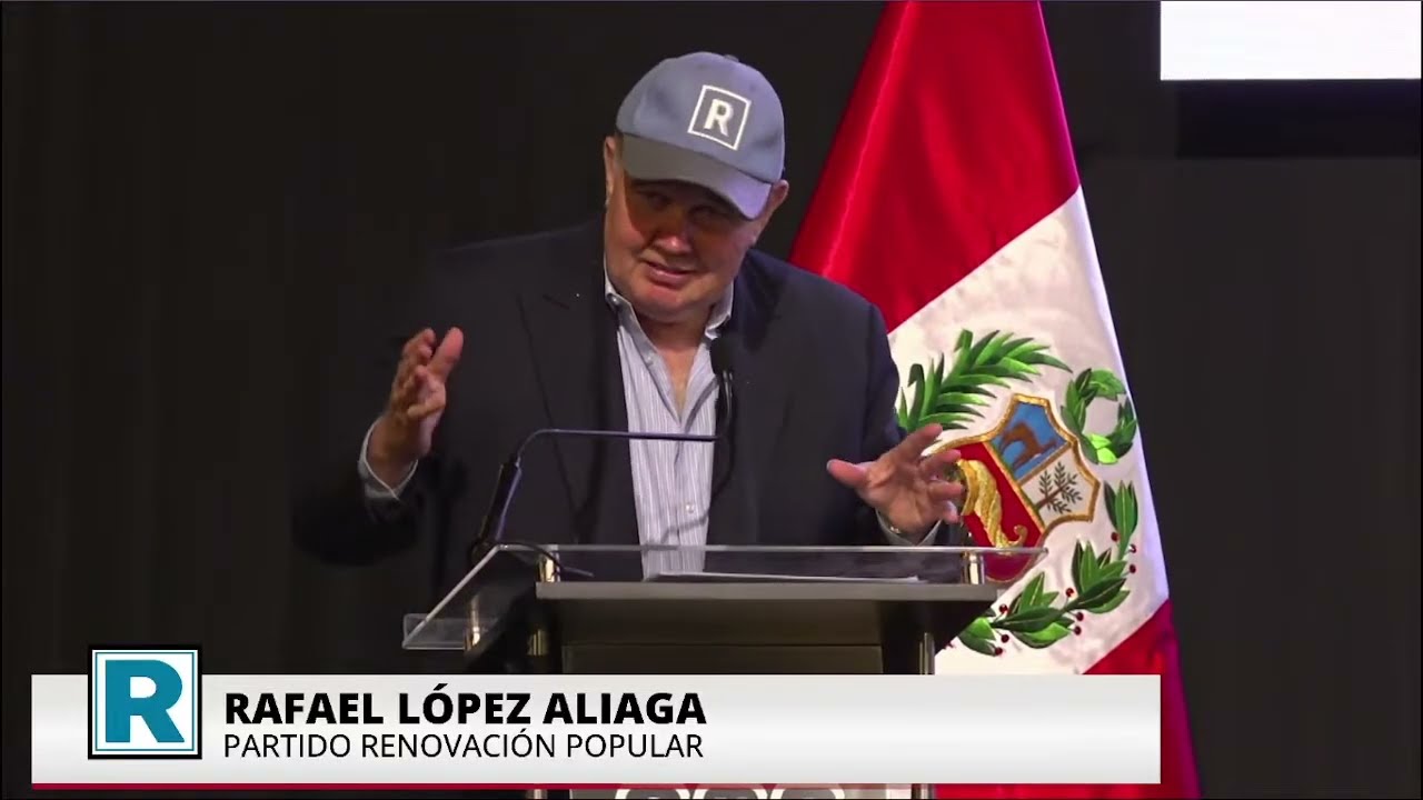 🚨 EN VIVO: RAFAEL LÓPEZ ALIAGA - FORO DE CANDIDATOS PRESIDENCIALES | ELECCIONES 2026