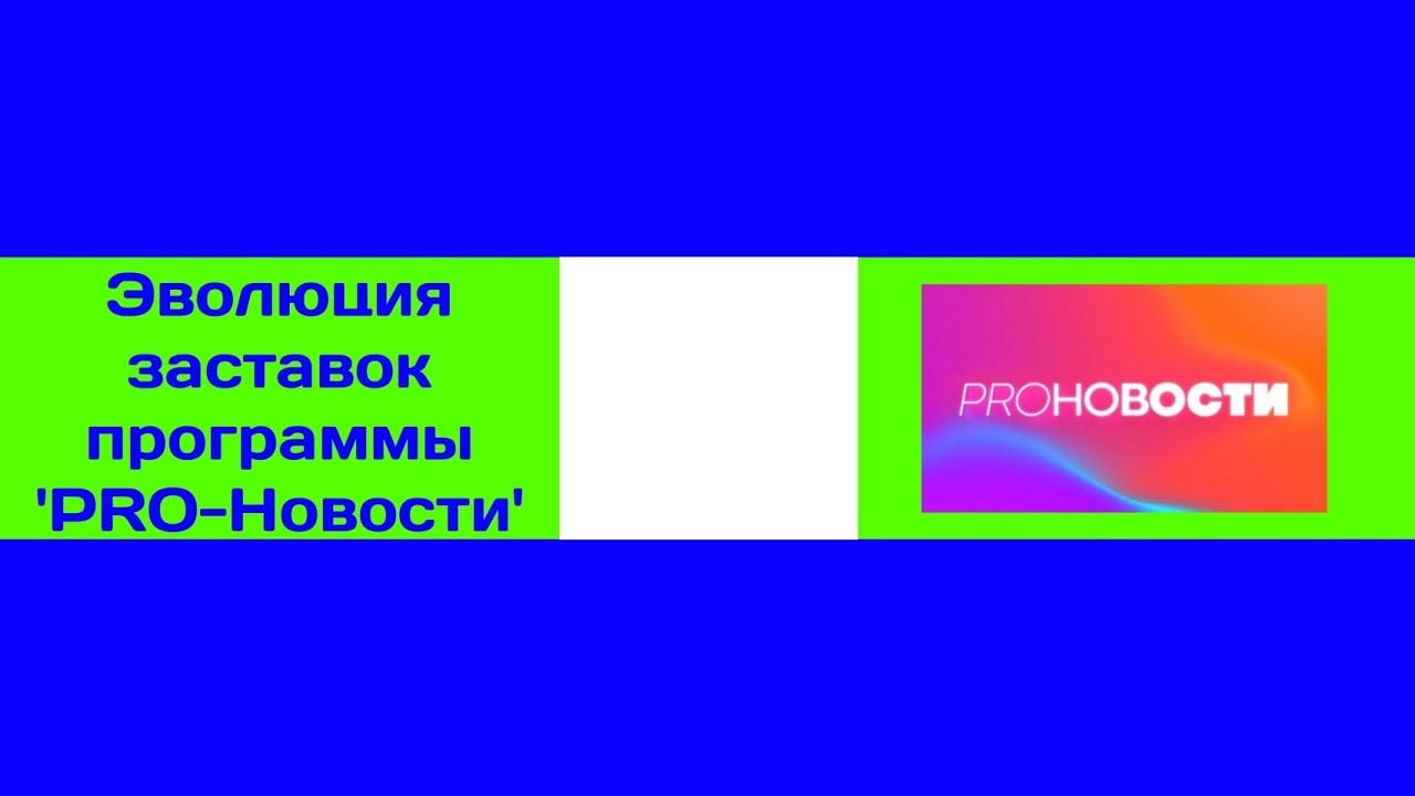 Эволюция заставок программы 'PRO-Новости' на МУЗ-ТВ