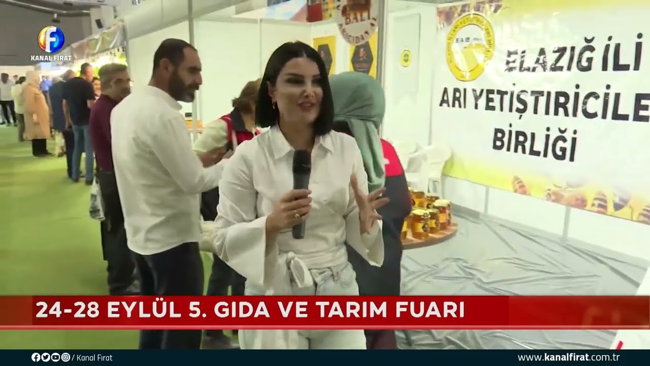 Canlı Yayın Elazığ 5 Gıda ve Tarım Fuarı 2 Gün 25 09 2025