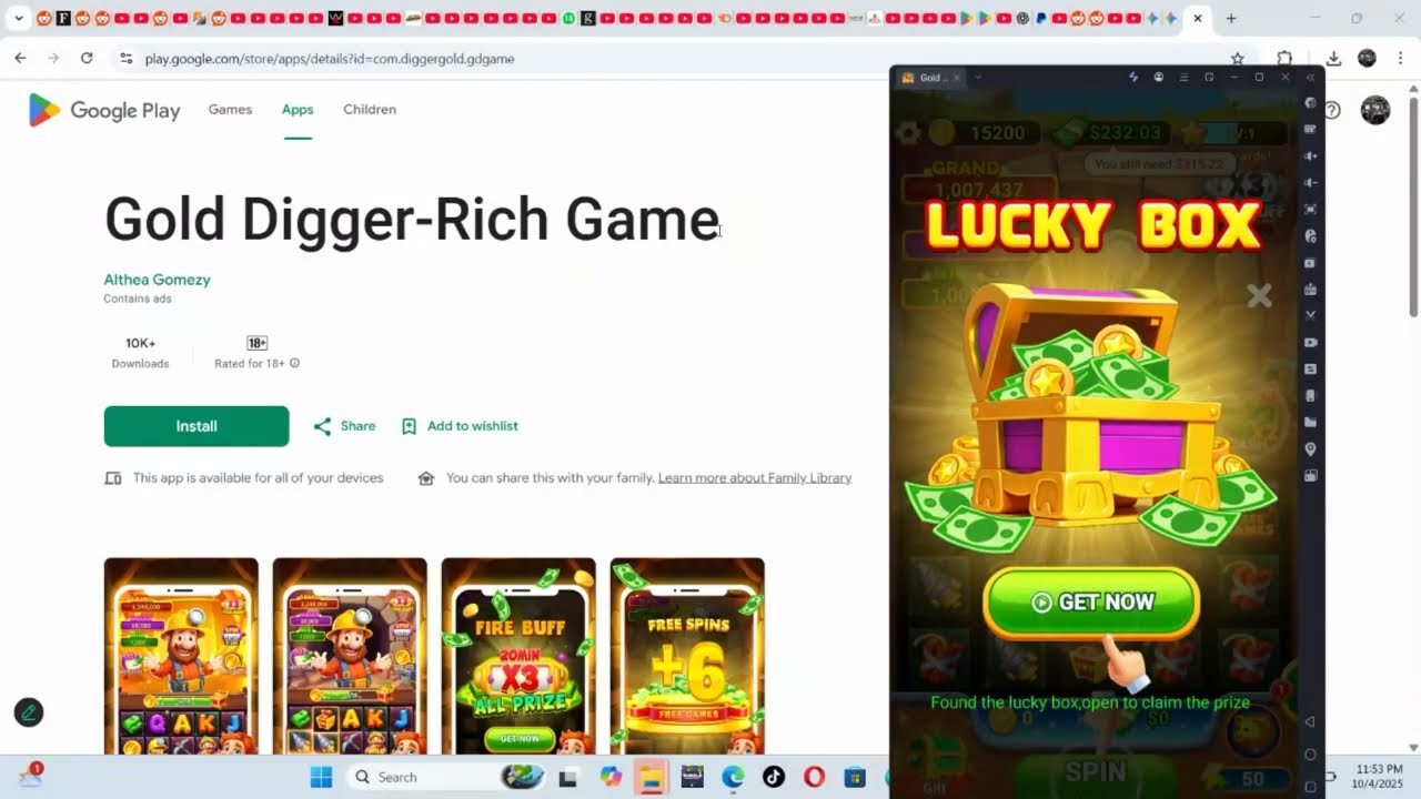 Gold Digger Rich Game app Real or Fake. Can you withdraw real money from Gold Digger app