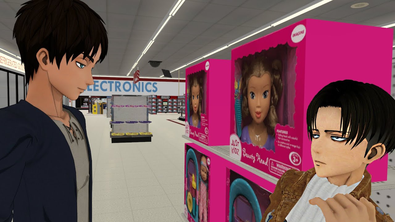 Levi takes Eren Shopping (AOT VR)