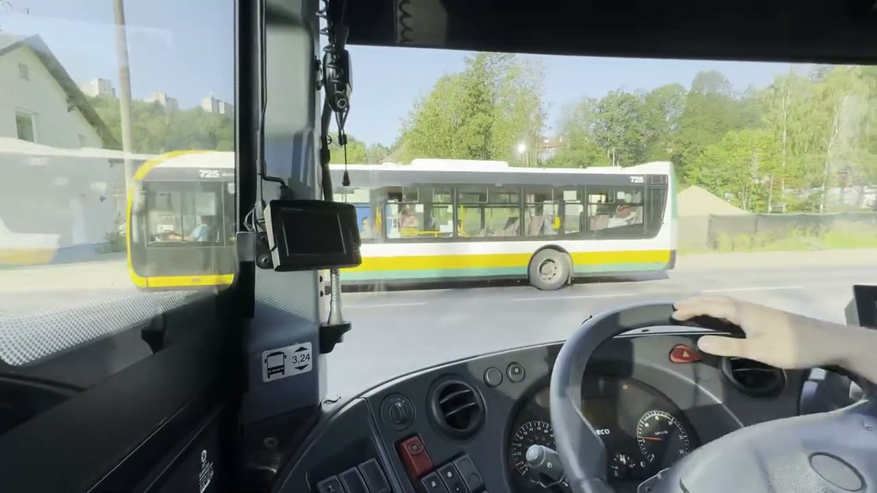MHD Liberec | linka 15 : Lukášovské údolí - Harcov - Fugnerova| Irisbus Crossway LE 12M