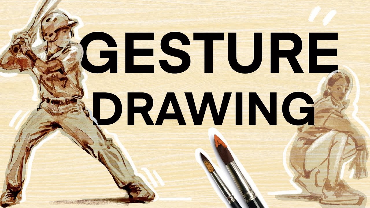 Gesture Drawing With WATERCOLOR! Sketchbook Session + Tips!