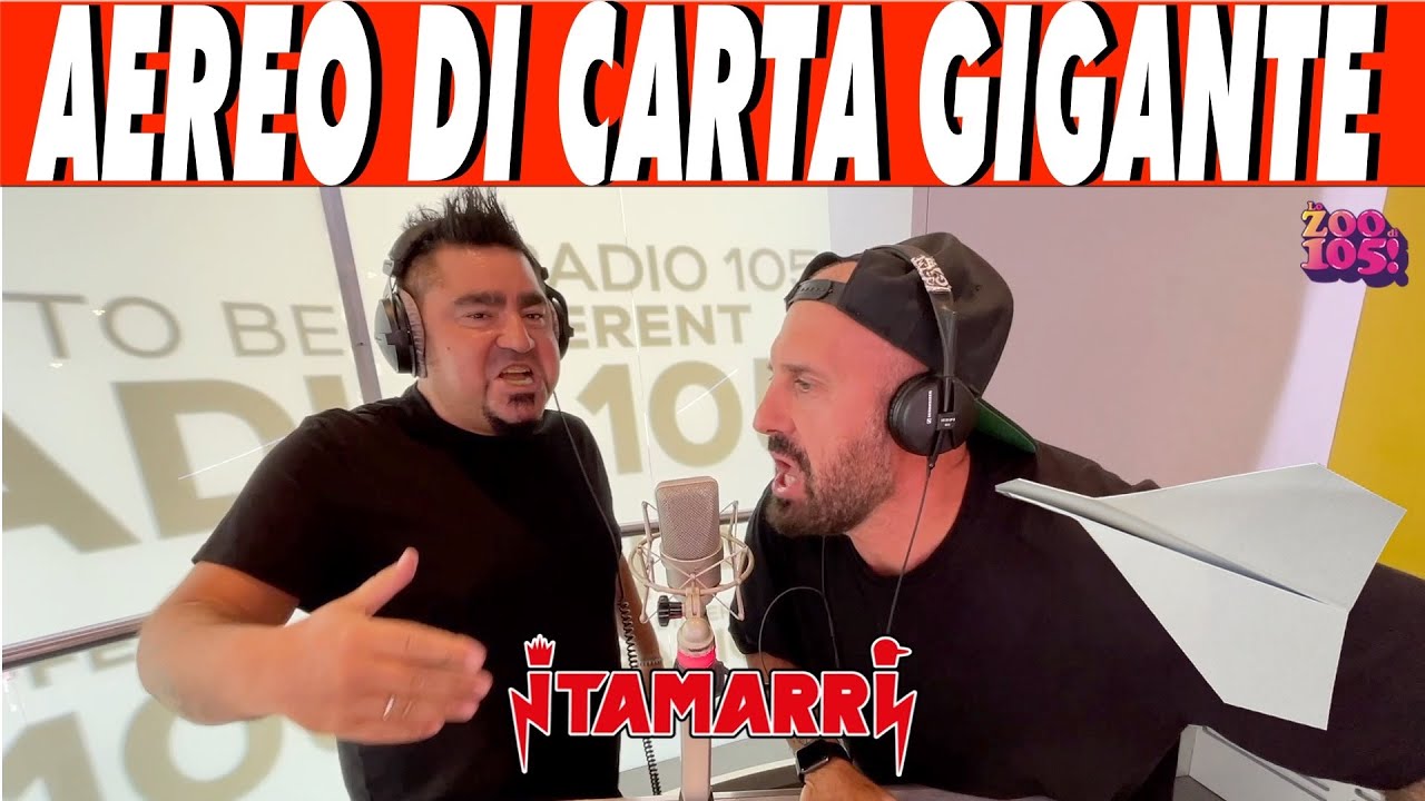 I TAMARRI  - AEREO DI CARTA GIGANTE