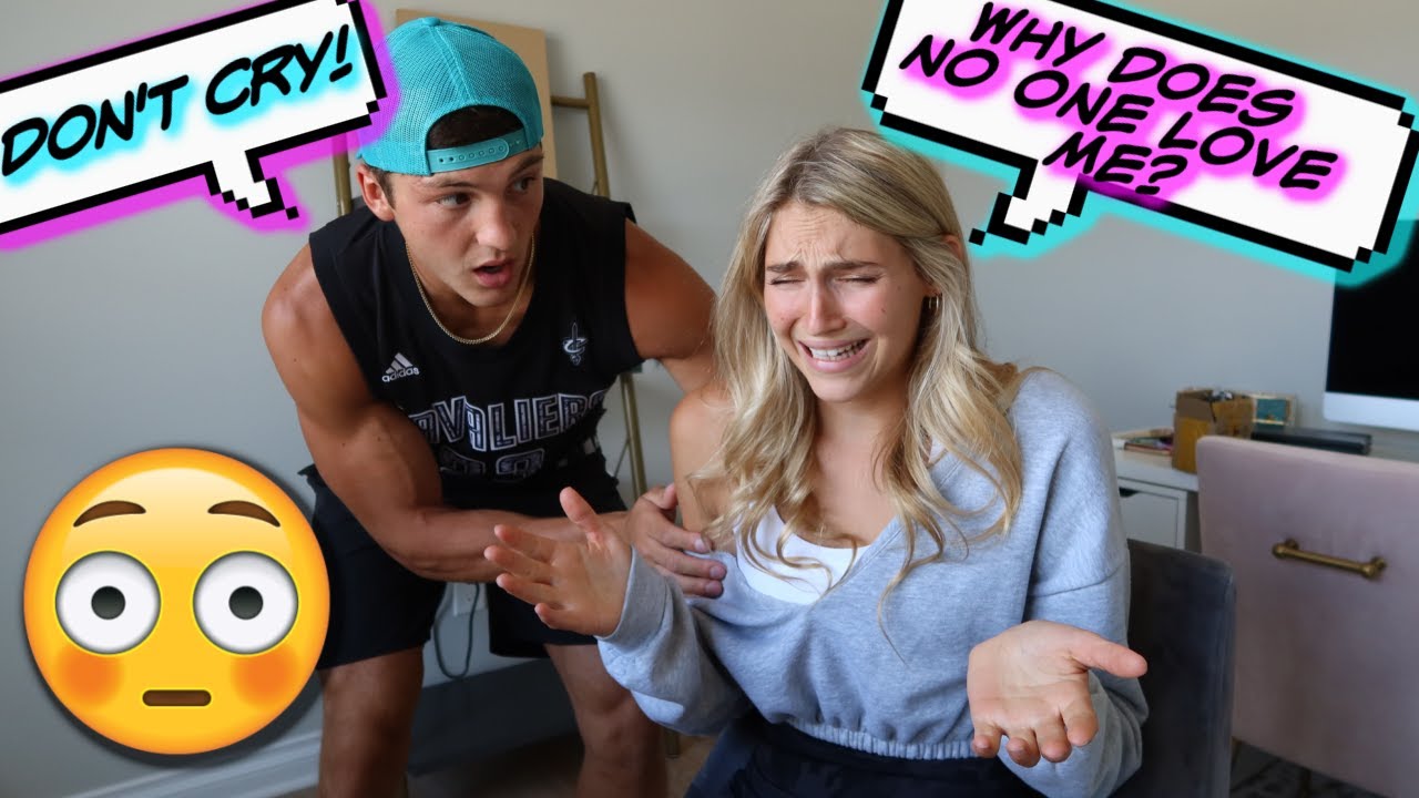 CRYING IN FRONT OF MY SISTER’S FIANCÉ TO SEE HOW HE’LL REACT!!