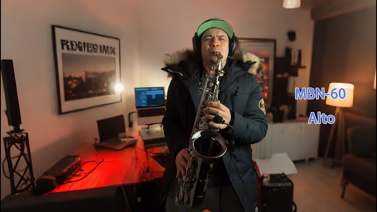 Brazilian Artist Plays Mansdone MBN-60 Alto Sax 🎷