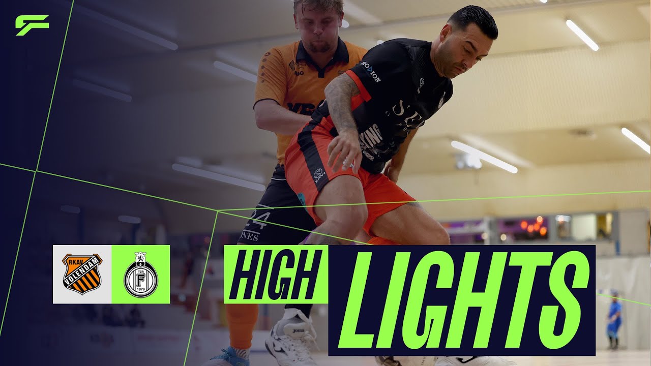 HIGHLIGHTS | RKAV Volendam - TZR Fermonia Boys | Eredivisie Futsal 25/26
