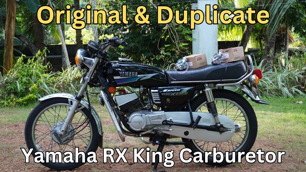 Yamaha RX King | How to identify an original and duplicate carburetor | RX135 | RXG | RXZ | English