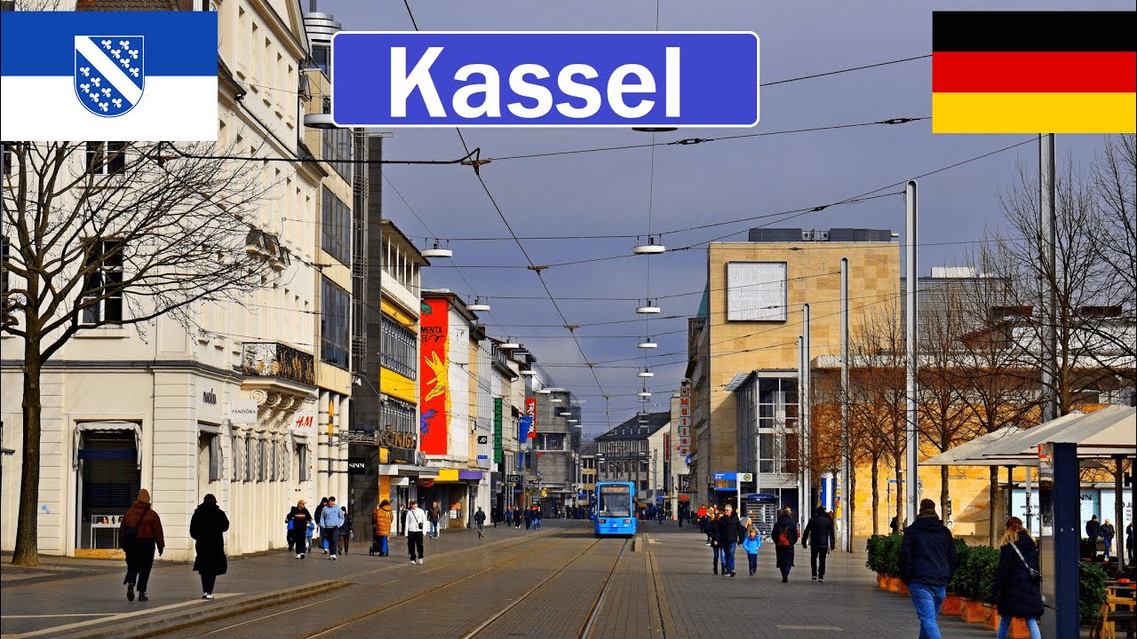 🇩🇪 Germany, KASSEL Walking Tour 2025 [4K]