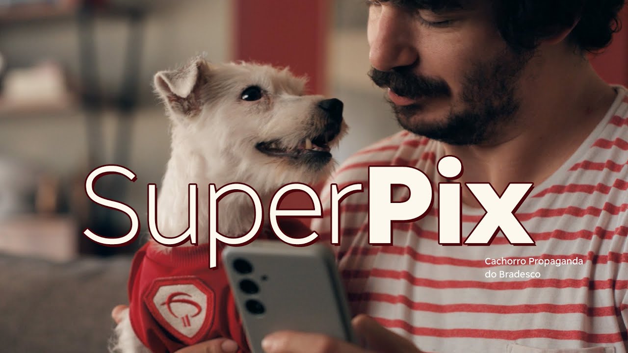Super Pix do Bradesco, o melhor amigo do brasileiro.