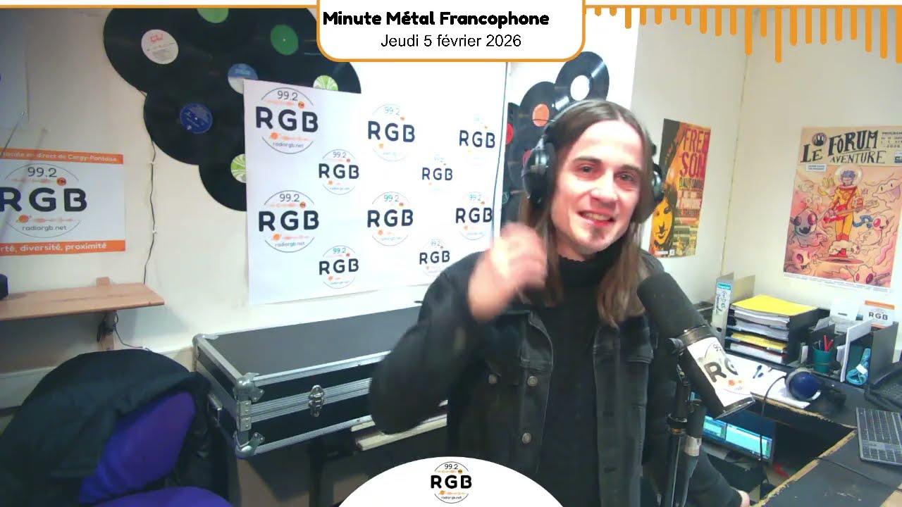 Minute Metal Francophone 05/02/2026 - Radio RGB 99.2 FM