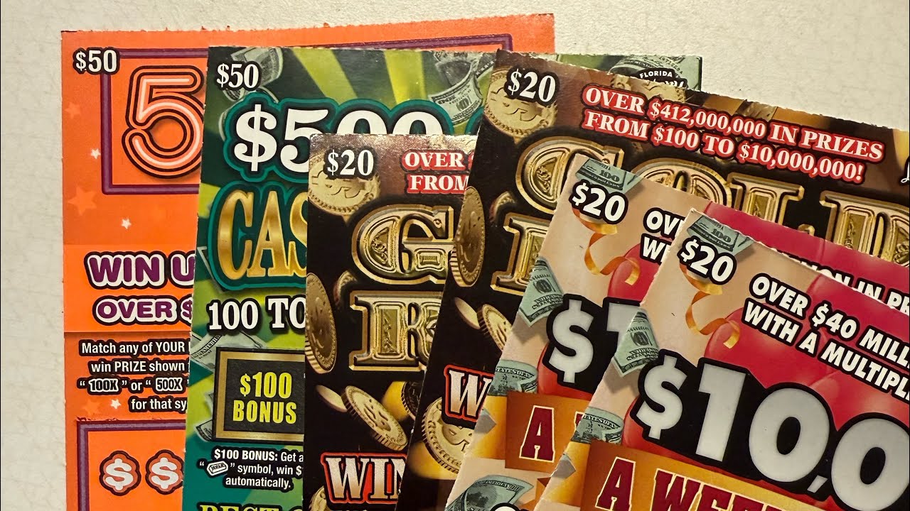 Fl Lottery Scratch Off Mix Manifesting $25,000,000